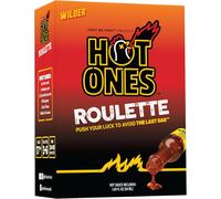 Chenquansarl-Wilder Hot Ones Roulette - Sauce Piquante Incluse - Un Jeu De Fête Push Your Luck
