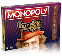 Chenquansarl-Willy Wonka Et Le Jeu De Société Monopoly Chocolate Factory, Avancez Vers Slugworth, Charlie Bucket And Furnace Et Échangez Votre Chemin Vers Le Succès, Excellent Cadeau Pour Les 8 Ans E