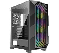 ChenQuanSarl-Xilent Breeze Ii X812.Argb Boîtier Pc Gaming, 3X 120Mm Argb Et 1X 120Mm Pwm Fans, Midi Tower Atx, Glass Side Panel, Façade Élégante En Maille Magnétique, Nombreux Aménagements Intérieurs