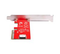 ChenQuanSarl-Yc° Adaptateur Pci-E 4.0 Express 4.0 X4 Vers Oculink Interne Sff-8612 Sff-8611 Adaptateur Hôte Pour Pcie Ssd Avec Support
