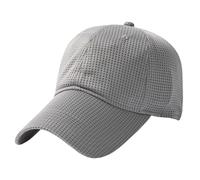 CHENSHI Casquettes de Baseball Casquette À Long Pic Athlétique Séchage Rapide Respirante pour Les Hommes Et Femmes Grandes Tailles Tête 55-65cm Sun Prot-Gray-Head 60-65cm