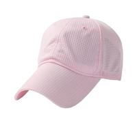 CHENSHI Casquettes de Baseball Casquette À Long Pic Athlétique Séchage Rapide Respirante pour Les Hommes Et Femmes Grandes Tailles Tête 55-65cm Sun Prot-Pink-Head 60-65cm