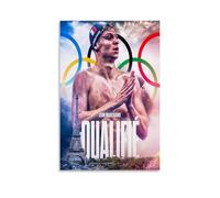 CHENSUL Impression sur toile Leon Marchand Champion de Natation - 50 x 75 cm