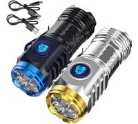 CHENTIAN Lampe de Poche Mini Monstre à Trois Yeux - Super Puissante Allemande - Allfound (2 Couleurs)