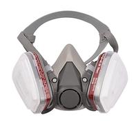 CHENTON Demi masque respiratoire réutilisable 6200 avec lunettes de sécurité pour peinture, soudure à la vapeur organique, polissage, travail du bois et autres travaux de protection