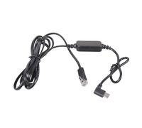 Chenxi Studio Câble d'alimentation RJ11 avec entrée de type C 5 V 175 cm de long pour connexion d'appareils électroniques 12 V Câble de chargement de voiture