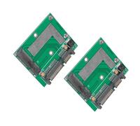 Chenxi Studio Carte adaptateur PCIE MSATA Solid Disk vers 2,5 pouces pour un stockage facile Convertisseurs d'extension Module Board Configurations simples Convertisseurs SSD