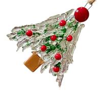 Chenxi Studio Décoration de Noël résistante aux intempéries - Couronne en acrylique - Facile à installer - Pendentif pour la maison et le bureau - Décoration de Noël en acrylique