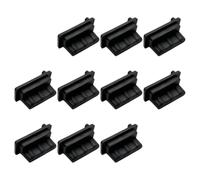 Chenxi Studio Lot de 10 capuchons de protection en silicone flexibles pour ports USB - Anti-poussière - Pour prises d'appareils électroniques