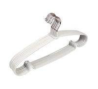 Chenxi Studio Lot de 10 cintres antidérapants robustes pour tissus délicats qui empêchent l'étirement et la déformation des vêtements sans marques pour les tissus délicats