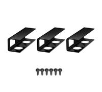 Chenxi Studio Lot de 3 supports de table multifonctions en métal pour ordinateur portable, boîtes de câble, commutateurs de bureau, utilisation pour ordinateur portable et support de table