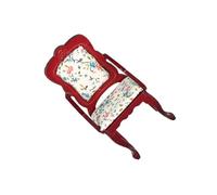 Chenxi Studio Siège de meubles à l'échelle 1/12 Motivé par des maisons de poupées historiques Accessoire de maison de poupée décorative Meubles de salle à manger