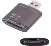 ChenYang 2 in 1 Nano Memory Card and SD Card to USB 3.0 Adapter Plug & Play