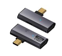 chenyang Adaptateur 2 en 1 USB C vers USB 3.2 avec port de charge de 100 W, USB C 1 mâle vers 2 femelles charge rapide transfert de données OTG convertisseur adaptateur