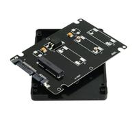 chenyang Adaptateur convertisseur de boîtier de disque dur Mini PCI-E mSATA SSD vers SATA 2,5" pour SSD MSATA