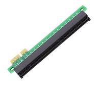 chenyang Adaptateur Convertisseur de Carte d’extension de Carte Riser PCI-E Express x1 vers x16, Extension Mâle vers Femelle pour Carte Graphique