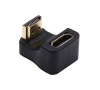 chenyang Adaptateur convertisseur HDMI mâle vers HDMI femelle 8K @ 60 Hz 4K @ 120 Hz 180 degrés coudé vers le bas