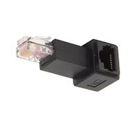 Chenyang Adaptateur d’Extension Ethernet 8P8C Ftp Stp Utp Cat 5e Mâle vers Femelle - à Angle de 90°, en Haut, en Bas, à Gauche, à Droite Right