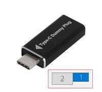 chenyang Adaptateur d'affichage USB-C CY USB-C - Émulateur d'affichage virtuel - 1920 x 1080p à 60 Hz - Compatible avec ordinateur de bureau, ordinateur portable, Windows, OSX, Linux