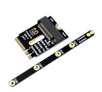 chenyang Adaptateur de carte d'extension M.2 (A+E Key) 2230 mm vers NVME M-Key pour carte mère NVME SSD 2230/2242/2260/2280 mm