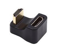 chenyang Adaptateur de conversion connecteur de câble d'extension HDMI mâle vers HDMI femelle 8K@60Hz 4K@120Hz 180 degrés angulaire vers le haut