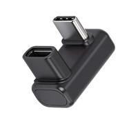 chenyang Adaptateur d'extension USB C, adaptateur USB 5.0 type C mâle vers femelle, adaptateur coudé à 180 °, prend en charge le transfert de données 80 Gbit/s, PD 240 W, charge rapide 16 K/8 K/5 K