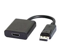 Chenyang Adaptateur DP vers HDMI,Adaptateur de câble de convertisseur de Moniteur d'affichage DP DisplayPort mâle vers HDMI Femelle