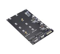chenyang Adaptateur M.2 vers Oculink, PCIe NVME/AHCI SSD 2 vers 2 SFF-8611/8612, compatible avec 2230/2242/2280/22110 mm