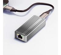 chenyang Adaptateur USB C vers RJ45, adaptateur réseau USB C vers Gigabit 10 Gbit/s Ethernet avec boîtier en alliage d'aluminium pour ordinateur portable/bureau