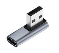 chenyang Adaptateur USB C vers USB, USB 3.0 Mâle vers USB 3.1 Type C Femelle 90 Degrés Connecteur Angle Adaptateur