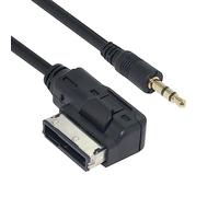 chenyang Ami à 3,5 mm Media en AMI MDI à stéréo 3,5 mm Câble Adaptateur AUX Audio pour Car 2014 A4 A6 Q5 Q7