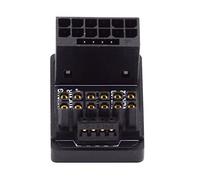 chenyang ATX3.0 PCI-E 5.0 12VHPWR Adaptateur de changement de direction modulaire d'alimentation 16 broches coudé à 360 degrés pour carte graphique 4080 5090TI