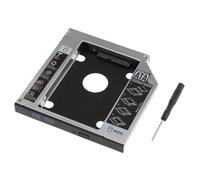 chenyang Boîtier universel de 9,5 mm SATA vers SATA pour disque dur SSD HDD - Boîtier d'extension pour emplacement de lecteur optique de l'ordinateur portable