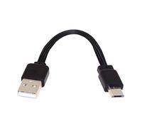 ChenYang Câble de données CY USB 2.0 type A vers micro USB, câble FPC plat et fin, pour disque dur FPV et téléphone, 13 cm
