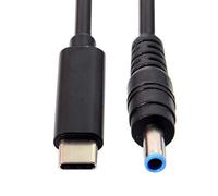 chenyang Câble de charge USB C vers DC 20 V 4,5 x 3,0 mm PD 65 W avec déclencheur émulateur PD pour ordinateur portable HP