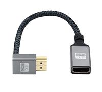 Chenyang Câble d'extension HDMI 1.4, HDMI type A mâle vers femelle coudé à 90 degrés vers le haut