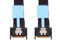 chenyang Câble d'extension PCI-E 5.0 Mini Cool Edge IO MCIO 4 x 38 broches SFF-TA-1016 0,5 m