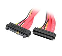 Chenyang Câble d'extension SAS SFF-8482 pour disque dur SAS 29 broches mâle vers femelle 0,5 m
