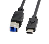 chenyang Câble d'extension USB C Type-C OTG vers USB 3.0 Type B pour disque SSD 1 m 5 Gbit/s