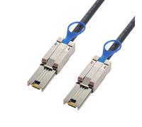 chenyang Câble SFF-8088 vers SFF-8088, câble d'extension externe Mini SAS SFF-8088 26 broches 4 voies pour disque de données RAID multivoies 6 Gbit/s