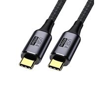 Chenyang Câble USB 4 de type C 40 Gbit/s avec charge 100 W UHD 8K 5K 4K @ 60 Hz USB 4.0 compatible avec Thunderbolt 3/4 0,8 m