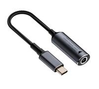 chenyang Convertisseur d'alimentation CC vers USB C, USB C mâle vers DC 6,0 x 1,4 mm PD 140 W 5 V/9 V/20 V à charge rapide en nylon tressé