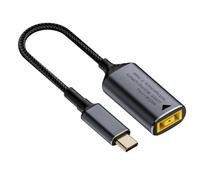 chenyang Convertisseur d'alimentation CC vers USB C, USB C mâle vers DC Thinkpad X1 PD 140 W 5 V/9 V/20 V à charge rapide en nylon tressé