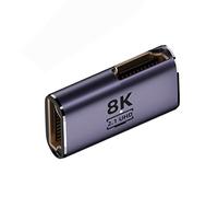 chenyang CY Adaptateur convertisseur HDMI 2.1, HDMI femelle vers femelle côté droit UHD Adaptateur convertisseur prend en charge 8K 60Hz HDTV