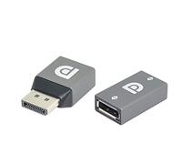 chenyang CY Lot de 2 adaptateurs d'extension DisplayPort vers DP mâle femelle Ultra HD UHD pour vidéo, PC, ordinateur portable, TV 1.2 4K 60 Hz