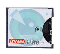 CY SD SDHC SDXC vers CF Adaptateur de Carte mémoire Compact Flash Type I Adaptateur de Lecteur de Carte CF extrême Haute Vitesse vers SD