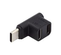 chenyang CY USB4 USB-C Type C Mâle Femelle Power Data Video Extension Connecteur Adaptateur pour NS Switch & Téléphone & Ordinateur Portable (Mâle vers Double Femelle)