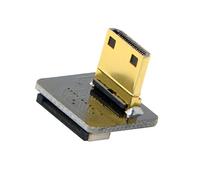 chenyang CYFPV 90 degrés Angled Mini HDMI Type C Connecteur masculin pour FPV HDTV Multicoptère Photographie aérienne