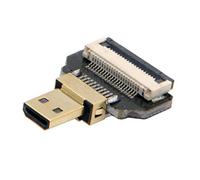 Chenyang CYFPV Connecteur micro HDMI type D m?le standard droit pour photographie aérienne FPV HDTV multicopter CN-017-18-19-20. micro hdmi straight