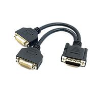 chenyang DMS-59pin 1 à 2 DVI 24 + 5 Câble d'extension de séparateur pour les cartes graphiques Monitor